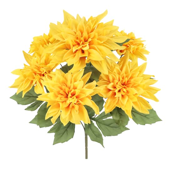 17.5" Yellow Dahlia Bush by Ashland®